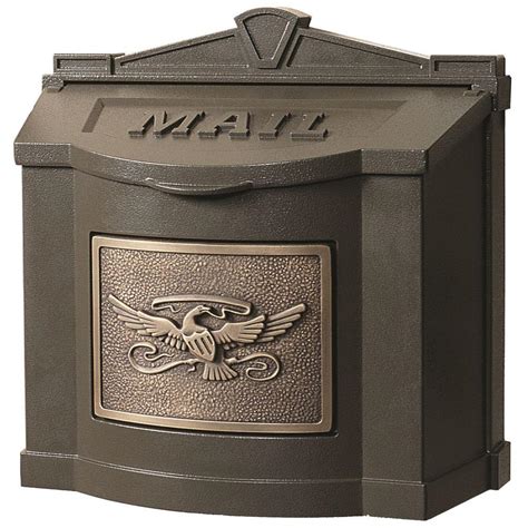 metal wall mount box|wall mounted mail boxes residential.